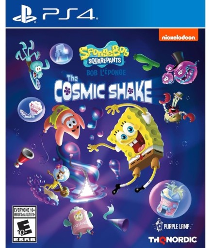 SpongeBob SquarePants Cosmic Shake PS4 Oyun