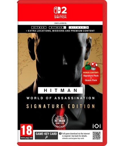 Hitman World of Assassination Signature Edition Nintendo Switch 2 Oyun