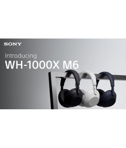Sony WH-1000XM6 Kulak Üstü Bluetooth Kulaklık Beyaz