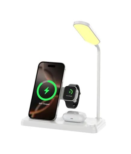 Bix BXMW8 3’ü 1 Arada Akıllı Manyetik Kablosuz Şarj