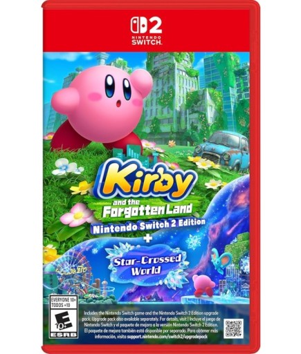 Kirby and the Forgotten Land + Star-Crossed World Switch 2 Oyun