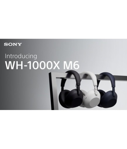 Sony WH-1000XM6 Kulak Üstü Bluetooth Kulaklık Mavi