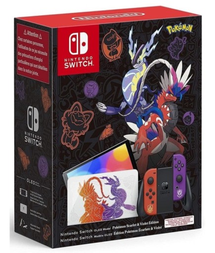 Nintendo Switch OLED Konsol Pokemon Scarlet Violet