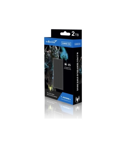 Exascend 2TB M.2 Pcıe Gen4X4 7400MB/S Ps5 Gaming SSD Soğutuculu