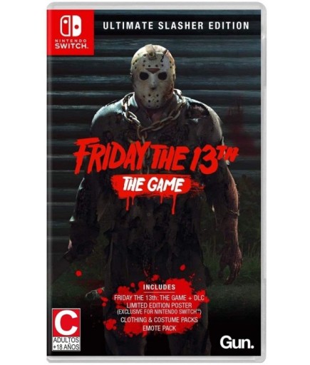  Friday The 13th: Game Ultimate Slasher Edition - Nintendo Switch Oyunu