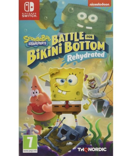 Spongebob SquarePants: Battle for Bikini Bottom - Rehydrated Nintendo Switch Oyun